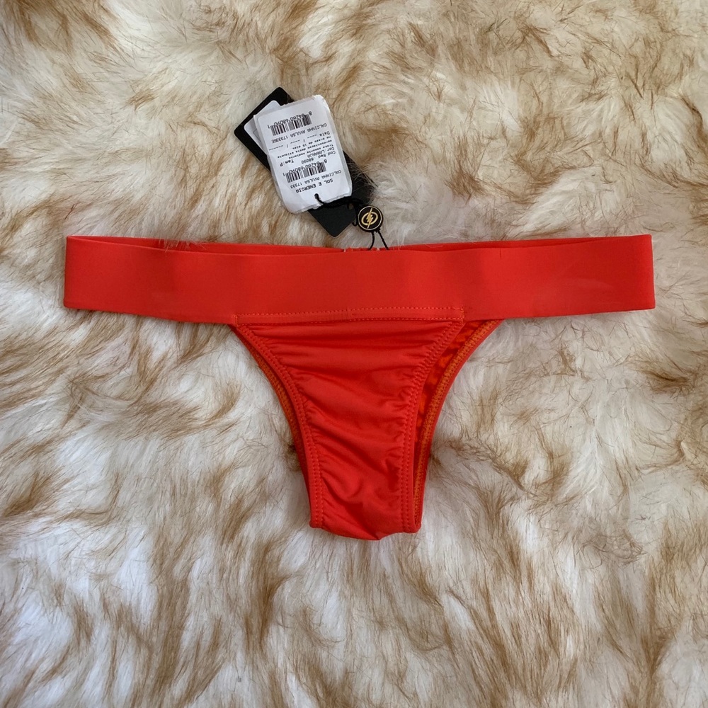 Red bikini bottoms